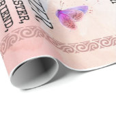 姪っ子の花恋人の贈り物から叔母に ラッピングペーパー (ロールコーナー)