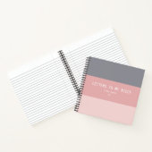 姪っ子の記念ジャーナルへの手紙 ノートブック (内部)