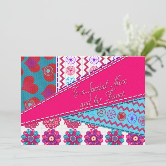 姪とフィアンスバレンタインパッチワークキルトスタイル (スタンド正面)