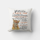 姪に クッション (正面)