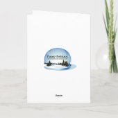 姪のためのクリスマスカード シーズンカード (裏面)