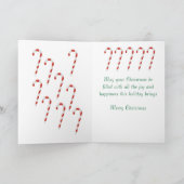 姪のクリスマスカード シーズンカード (内部)