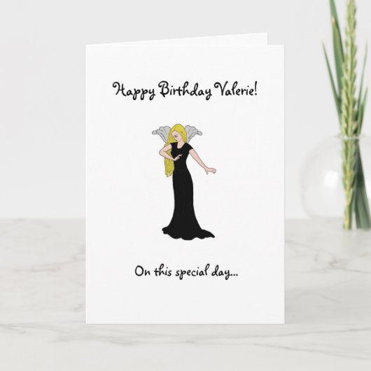 姪のバースデー・カード カード (正面)