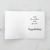 姪のバースデー・カード カード (内部)