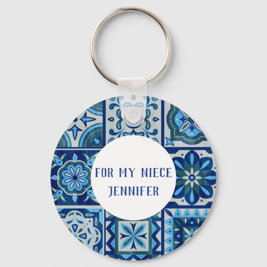 姪の甥の15歳の誕生日プレゼントのアズレジョ キーホルダー (正面)
