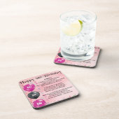 姪の詩-第18誕生日 コースター (右側)