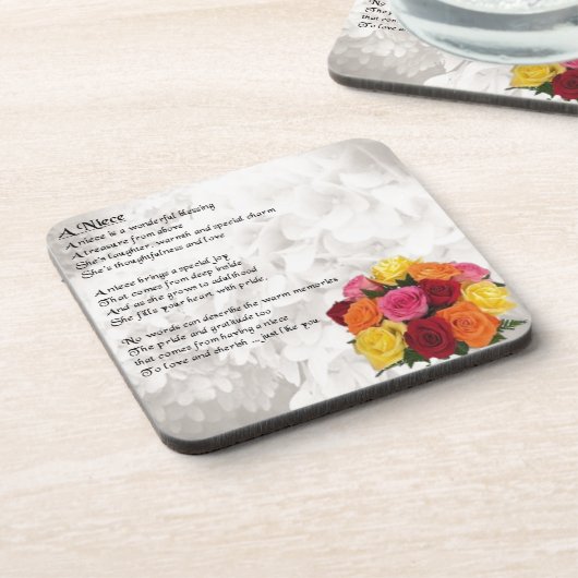姪の詩-花 コースター (左側)