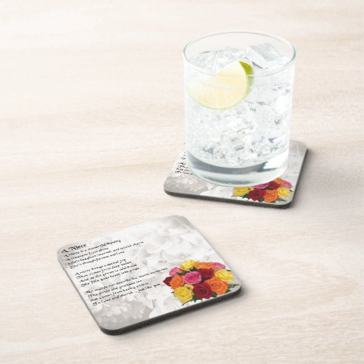 姪の詩-花 コースター (右側)