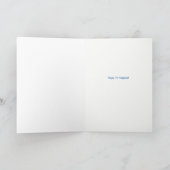 姪ハッピーハローウィンかわいい魔女とユニコーン カード (内部)