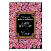 姪誕生日ピンクデイジー (正面)