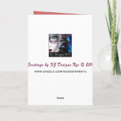 姪-ハッピーバレンタインデー-カップケーキ シーズンカード (裏面)