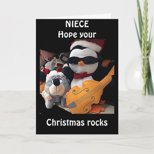 **姪*** H0PE Y0URクリスマス「R0CKS」 シーズンカード (正面)