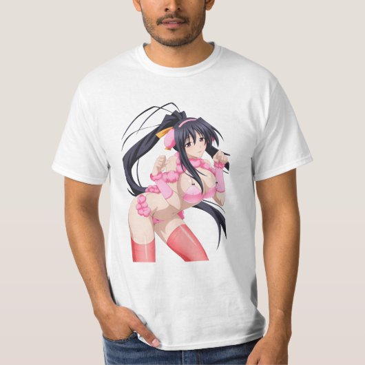 姫島おもしろい明乃Dxd Tシャツ (正面)