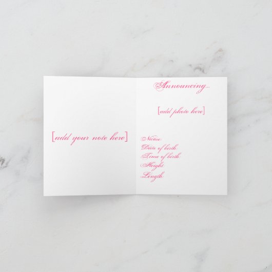 姫様が来た！ 案内状 (内部)