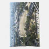 姫路城からの眺め キッチンタオル (縦)