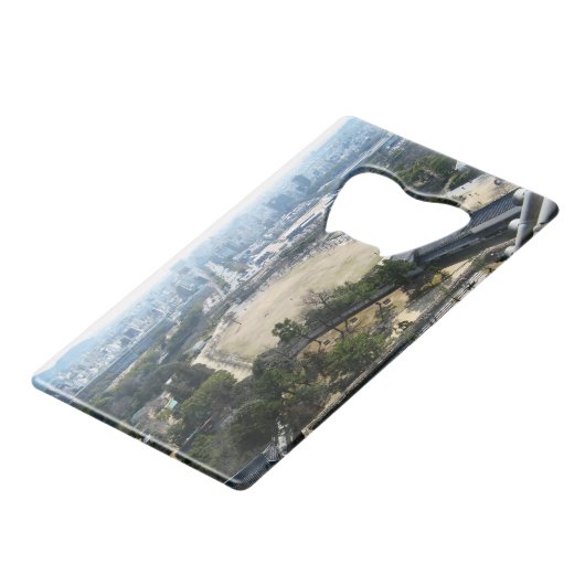 姫路城からの眺め クレジットカード栓抜き (裏面アングル)