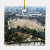 姫路城からの眺め セラミックオーナメント (裏面)