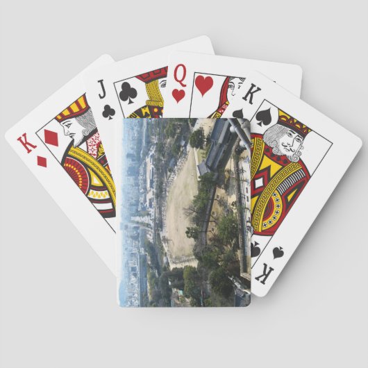 姫路城からの眺め トランプ (裏面)