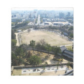 姫路城からの眺め ノートパッド (正面)