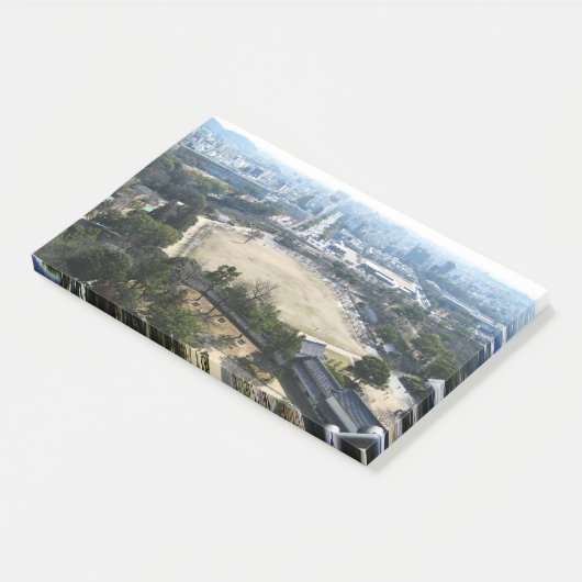 姫路城からの眺め ポストイット (アングル)