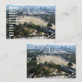 姫路城からの眺め 名刺 (正面/裏面)