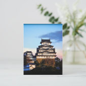 姫路城の日の出 ポストカード (スタンド正面)