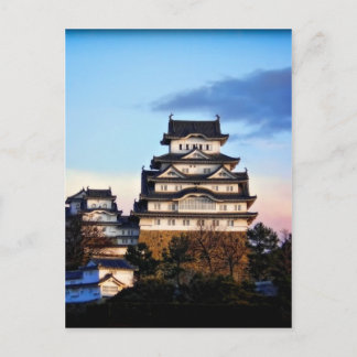 姫路城の日の出 ポストカード