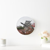 姫路城を巡る ラウンド壁時計 (ホーム)