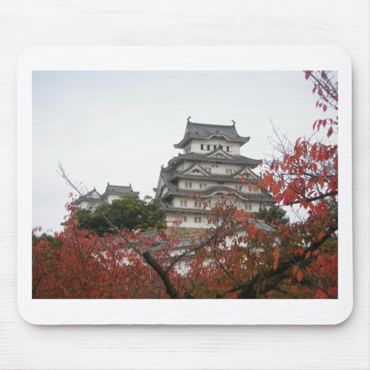 姫路城を旅する マウスパッド (正面)