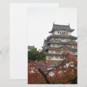 姫路城を旅する 便箋 (正面/裏面)