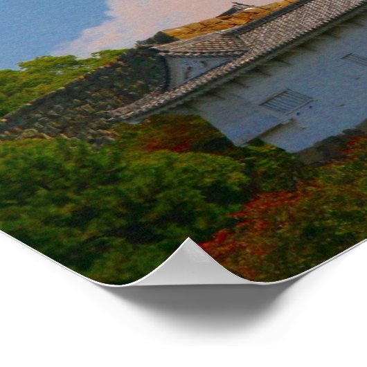 姫路城 ポスター (角)