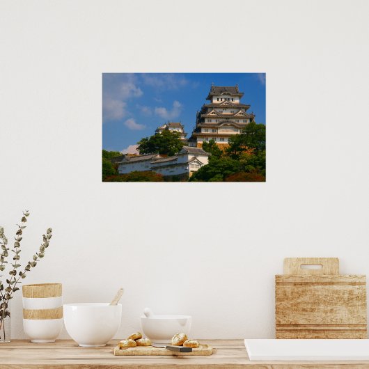 姫路城 ポスター (キッチン)