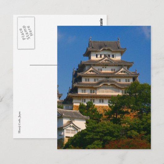 姫路城 ポストカード (正面/裏面)