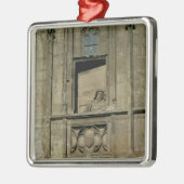 姿が付いている入口の正面の模造の窓 メタルオーナメント (左)