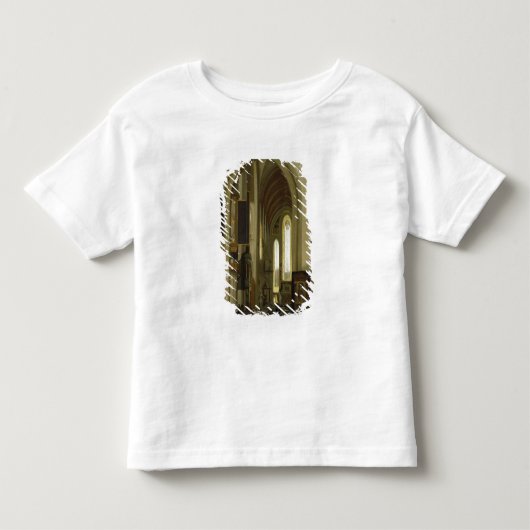 姿が付いている教会、1685年のインテリア トドラーTシャツ (正面)