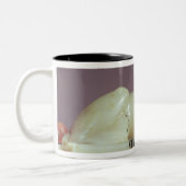 姿が付いているunguentの瓶のふたの詳細 ツートーンマグカップ (左)