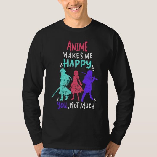 姿ことわざアニメーションアニメーション Tシャツ (正面)