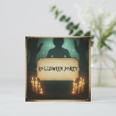 姿とプラスクハローウィンパーティ 招待状 (スタンド正面)