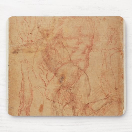 姿の勉強 マウスパッド (正面)