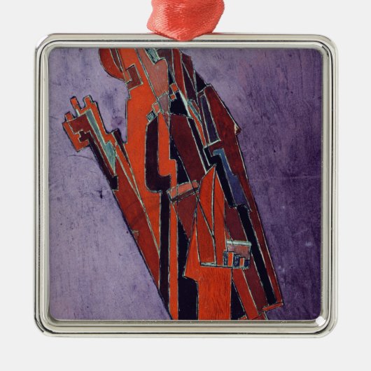 姿の勉強-彫刻のためのデザイン メタルオーナメント (正面)