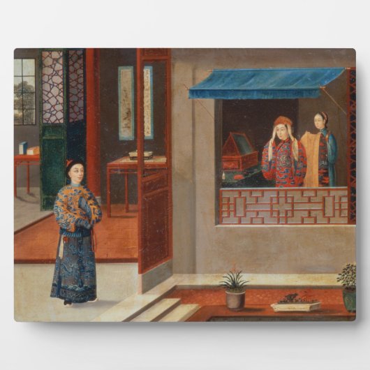 姿の化粧室インテリア フォトプラーク (正面)