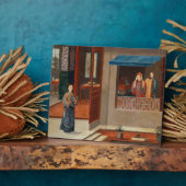 姿の化粧室インテリア フォトプラーク (側面)