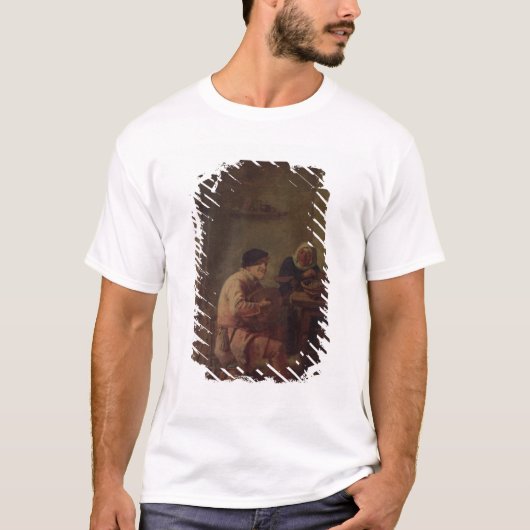 姿を持つインテリア Tシャツ (正面)