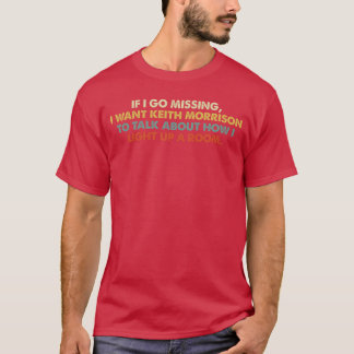 姿を消してもキース・モリソンTシャツ ファミ Tシャツ