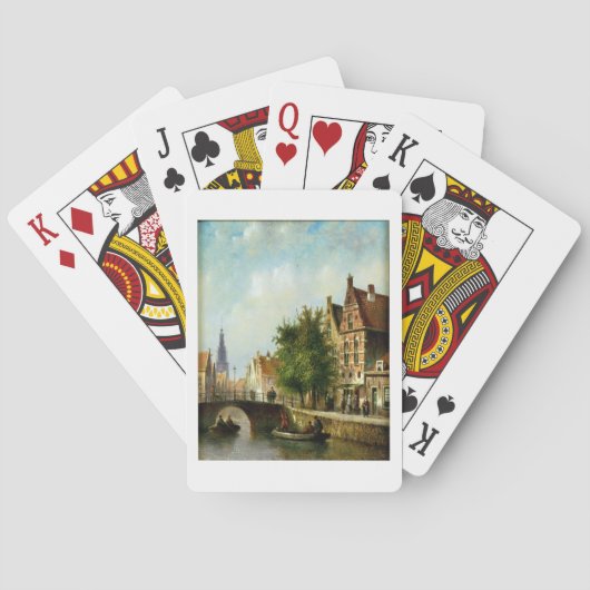 姿オンアムステルダム(パネル油) トランプ (裏面)