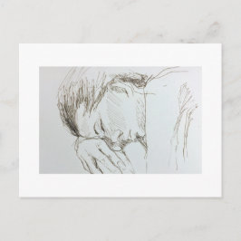 姿スケッチスケッチ葉書 ポストカード