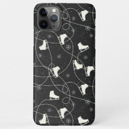 姿スケーツスケートで滑るオンダークグレー iPhone 11Pro MAXケース