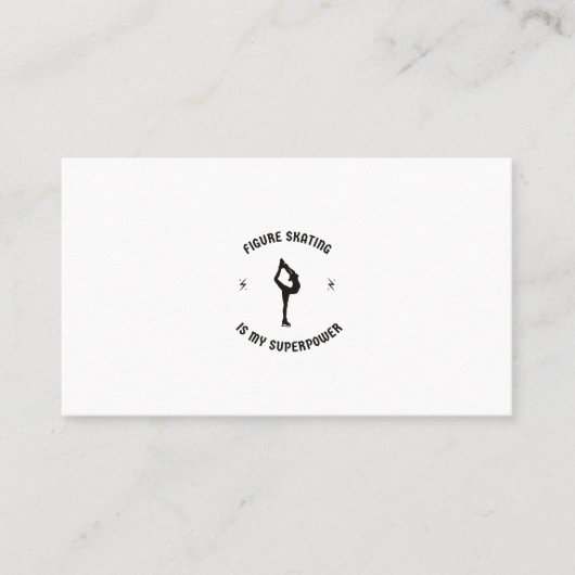 姿スケートで滑るは私の超大国だ コーリングカード (正面)