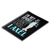 姿スケートで滑るインマイスポーツIアクセルメンズボーイズ ノートブック (左側)