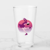 姿スケートで滑るガールアートオブアイス踊り タンブラーグラス (正面)